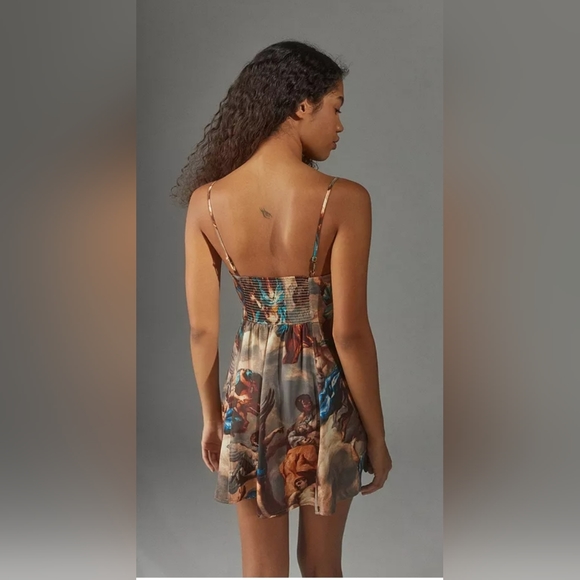 NWT UO Orion Bustier Slip Skater Dress - Picture 2 of 10